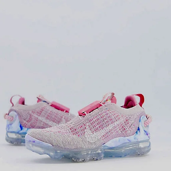 Nike Air Vapormax 2020 Flyknit Pink Sneakers Women's FK Shoes Excellent - Picture 6 of 13